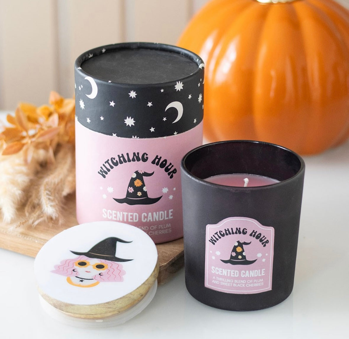 🕯️ Witching Hour Candle – Plum & Black Cherry Scent
