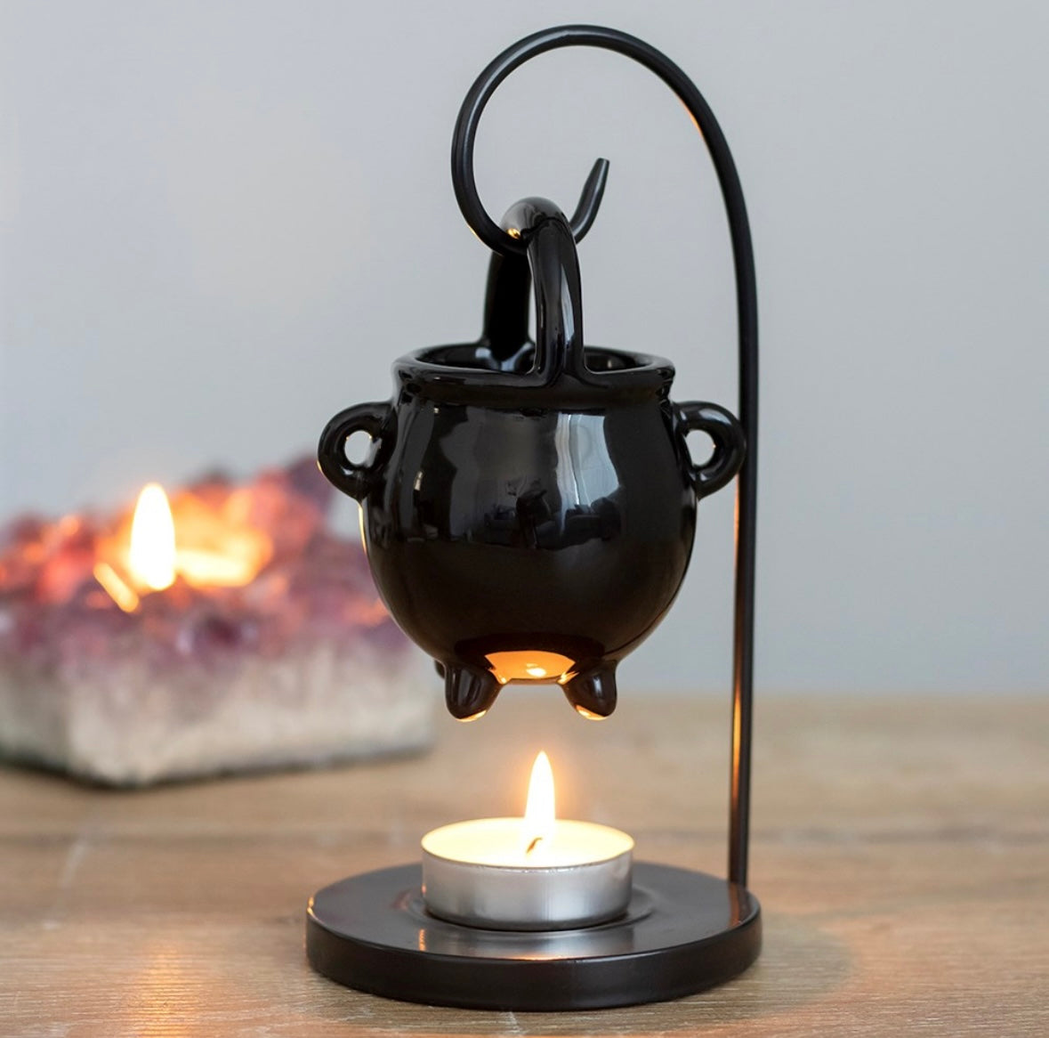 ✨ Hanging Cauldron Oil Burner – Mystical Home Fragrance
