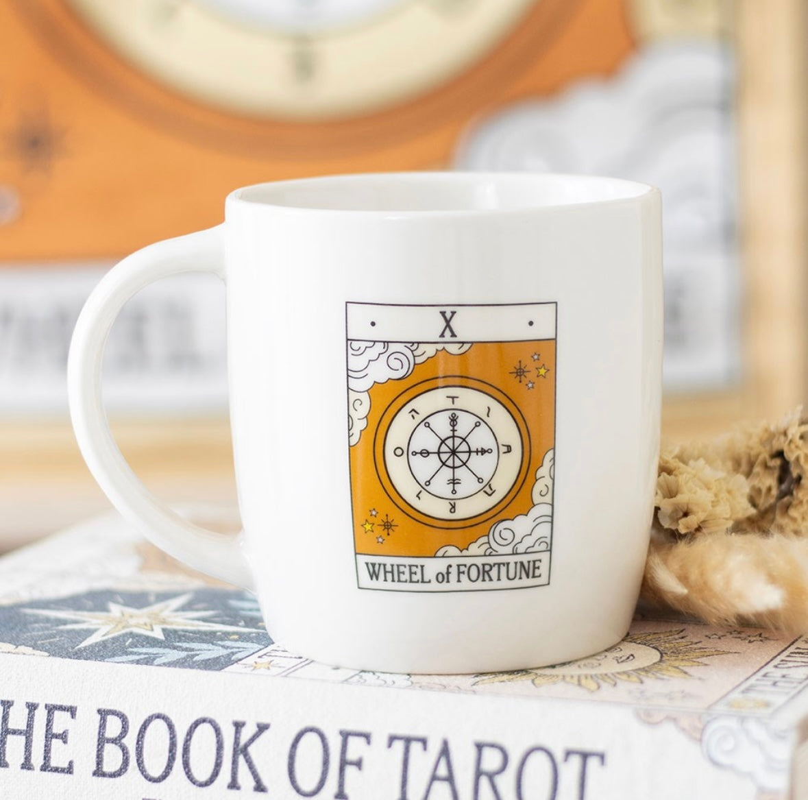 ☕ Wheel of Fortune Tarot Ceramic Mug