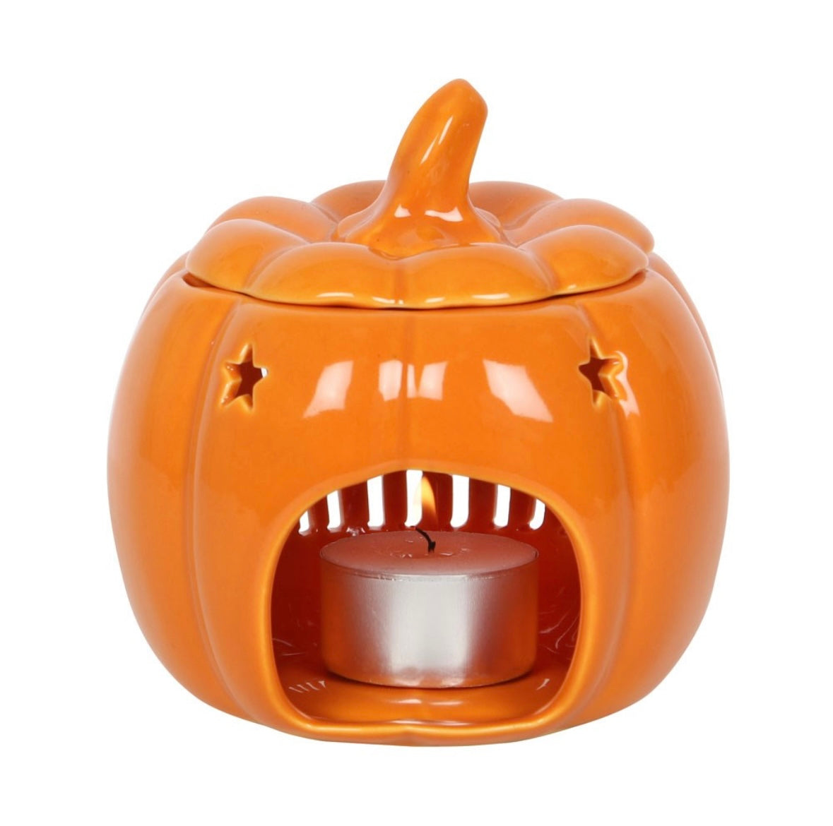 🍂 Hello Autumn Pumpkin Oil Burner – Cosy Seasonal Design