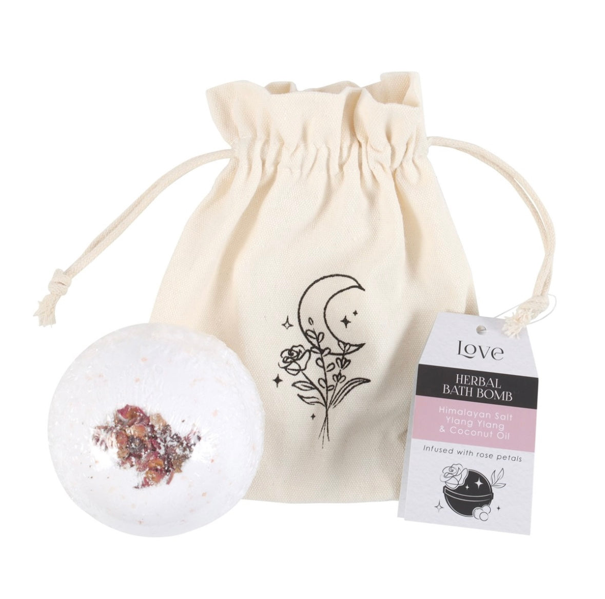 🛁 Herbal Bath Bombs – Natural Crystal-Infused Ritual Soaks