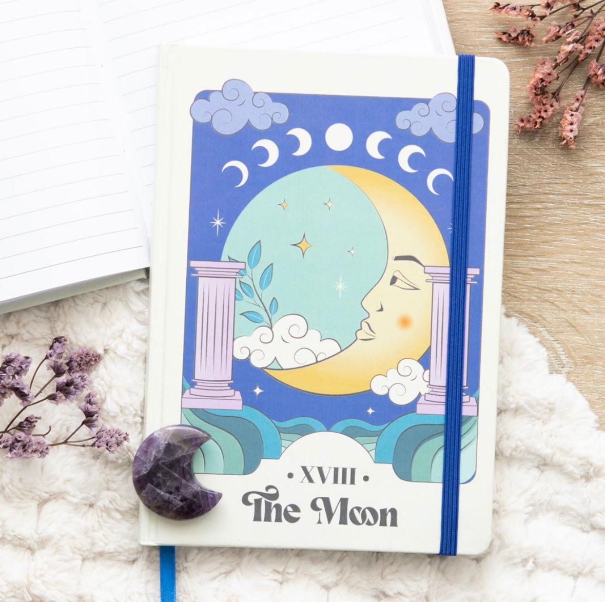The Moon Tarot A5 Notebook