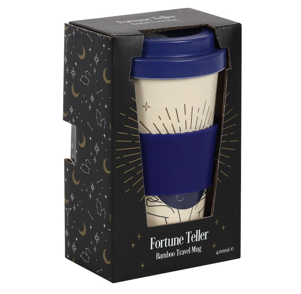 🔮 Fortune Teller Bamboo Travel Mug (400ml)