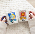 Celestial Sun & Moon Mug Set – Tarot Inspired