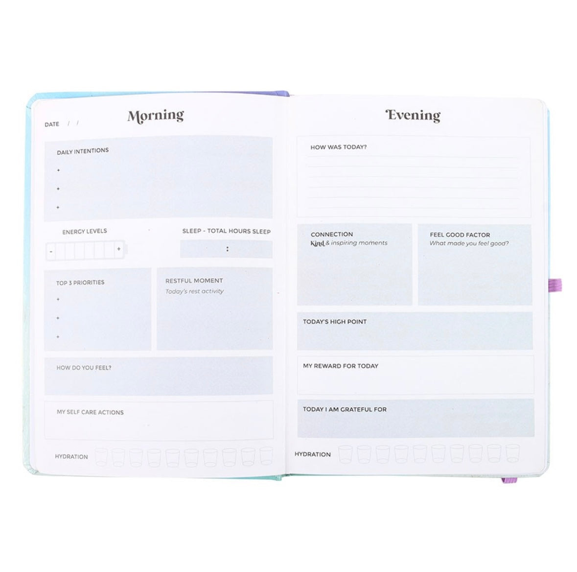 Wellness Journal & Crystal Pen Set