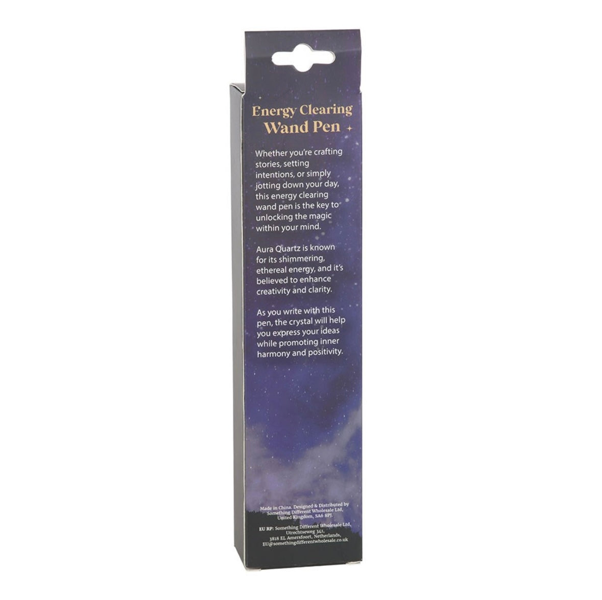 Aura Quartz Energy Clearing Wand Pen