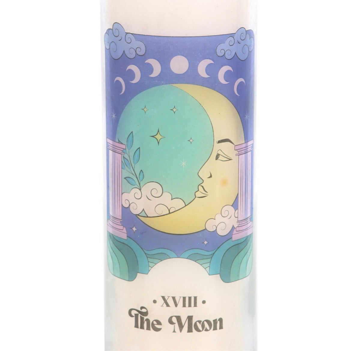 The Moon Tarot Tube Candle – Violet Fragrance