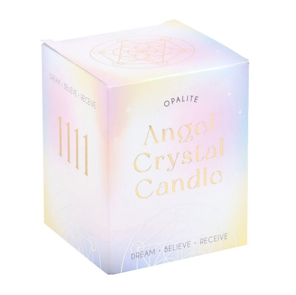 Angel Number 1111 Opalite Candle – Intuition & Manifestation