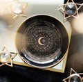 Black Astrology Wheel Trinket Dish
