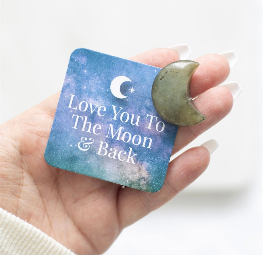 Labradorite Moon Keepsake Gift – Strength, Intuition & Protection