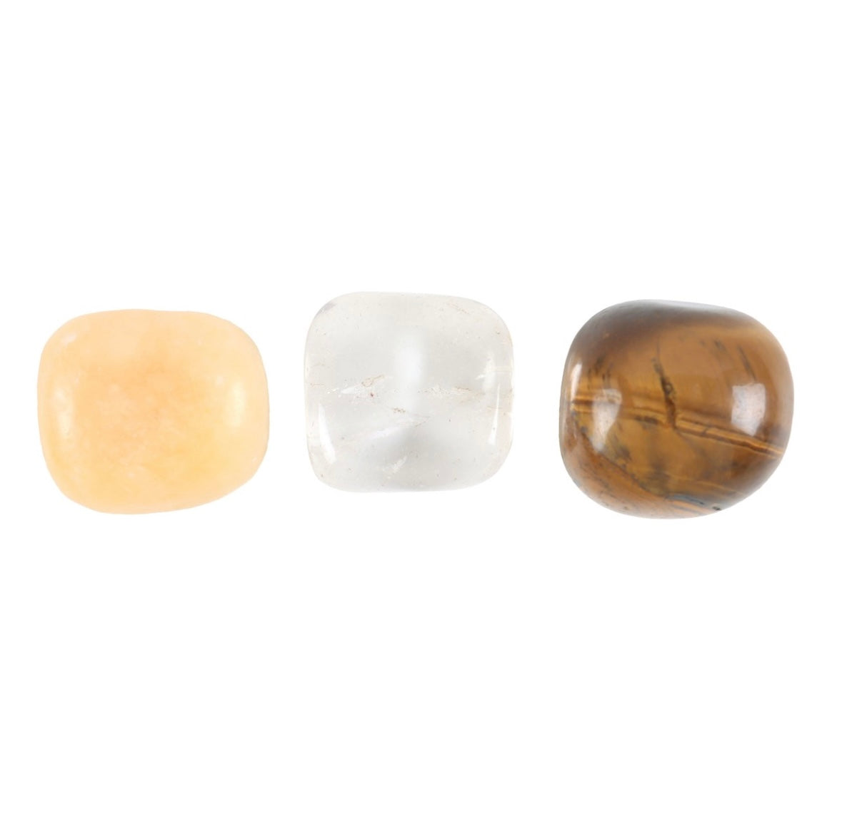 🪶 Confidence & Courage Crystal Set – 3 Healing Stones