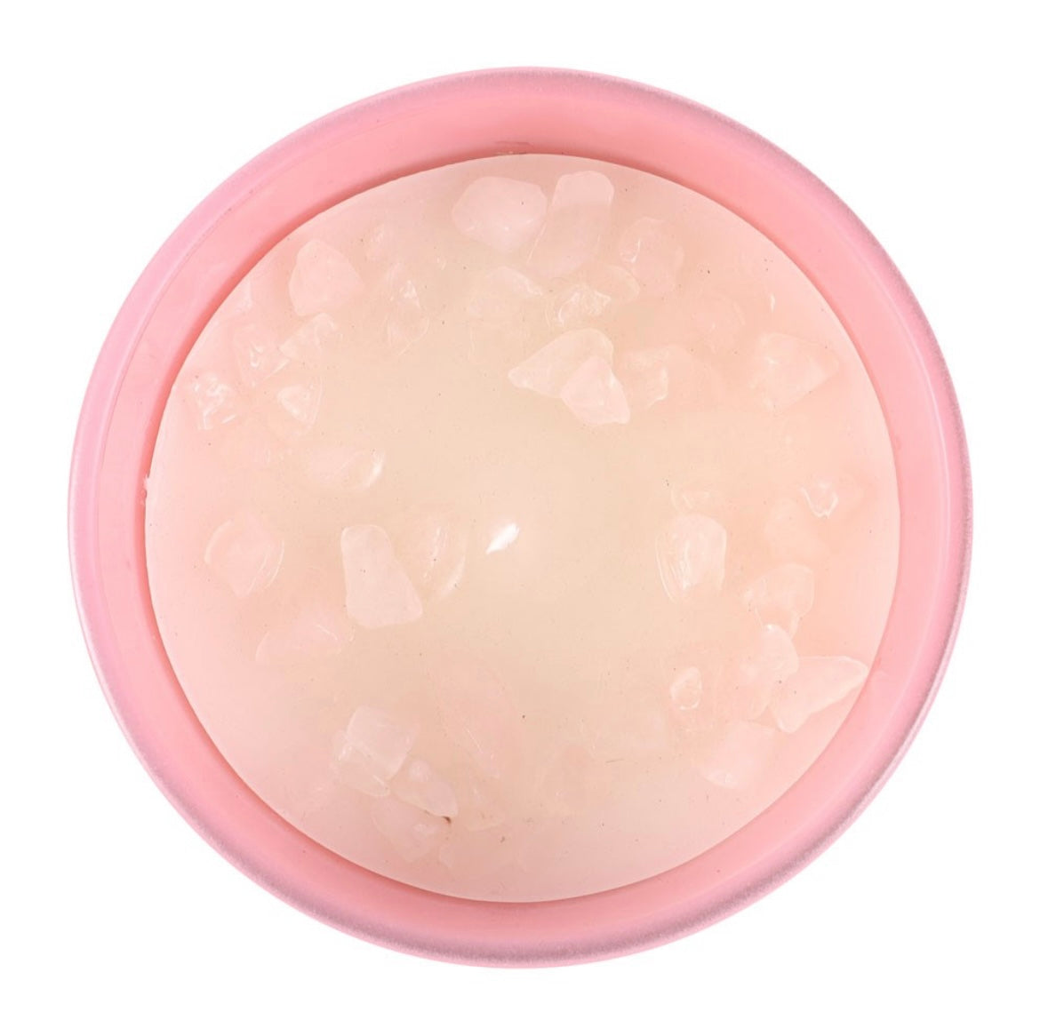 ♈ Aries Zodiac Candle – Cedarwood & Rose Quartz Crystals