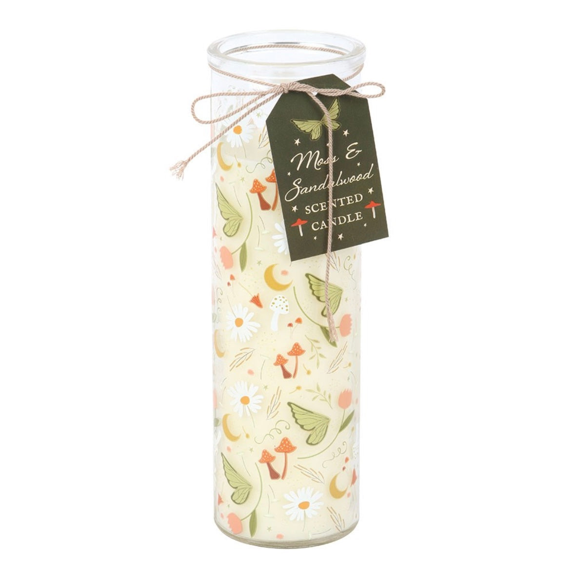 Fairy-Inspired Tube Candle – Moss & Sandalwood
