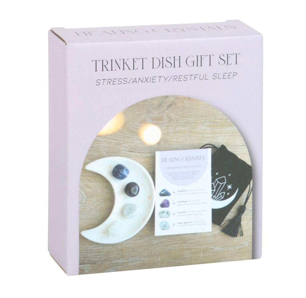 🌙 Calm & Rest Crystal Healing Gift Set