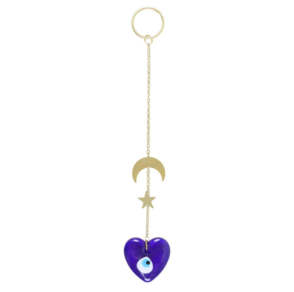 🌙 Celestial All Seeing Eye Hanging Glass Decoration
