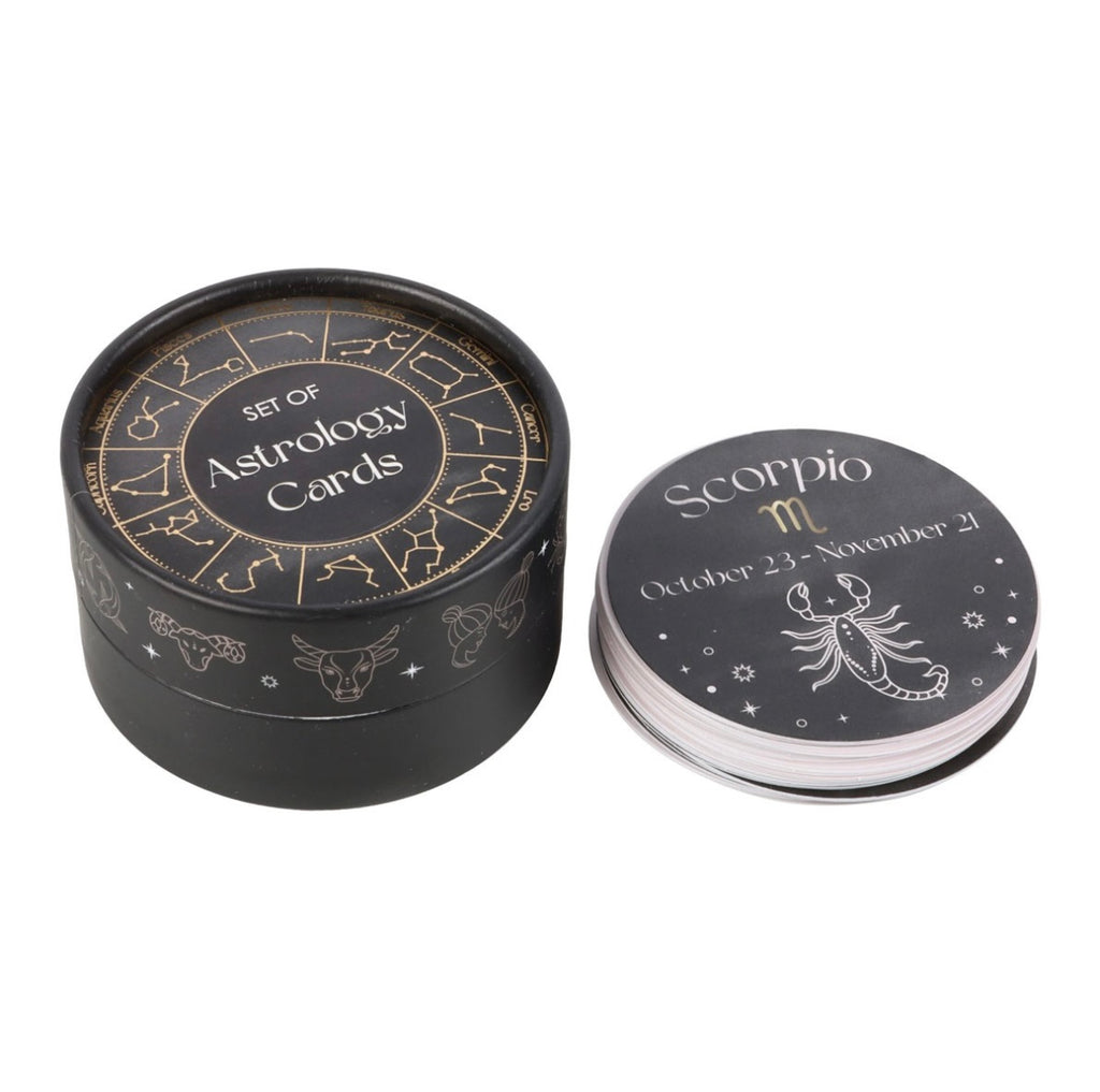 Astrology Guidance Card Set – 37 Circular Cards