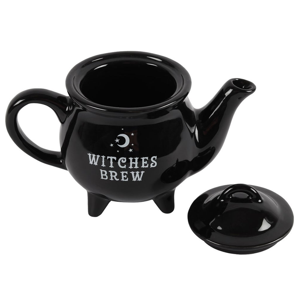 🫖 Witches Brew Cauldron Teapot – Ceramic (550ml)