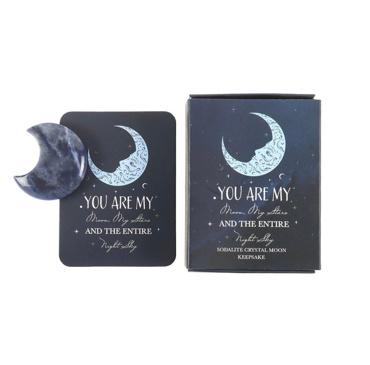 Sodalite Moon Crystal – Intuition & Clarity