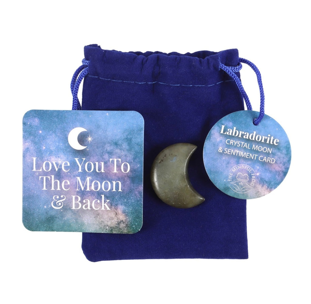 Labradorite Moon Keepsake Gift – Strength, Intuition & Protection