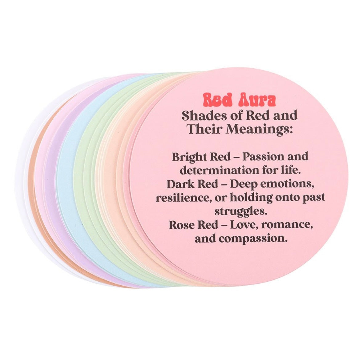 Aura Reading Card Set – 36 Energy Insight Cards