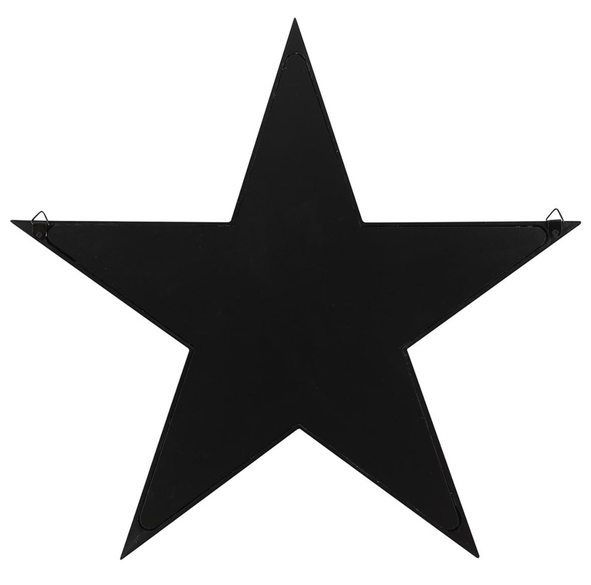 🪞 Pentagram Wall Art Mirror – Black Statement Design
