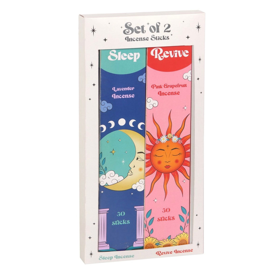 🌌 Celestial Incense Stick Duo – Sleep & Revive (2-Pack)
