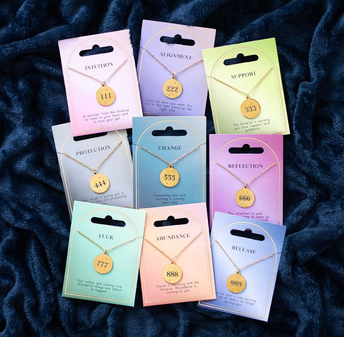 🔢 Angel Number 555 Necklace – Embrace Change