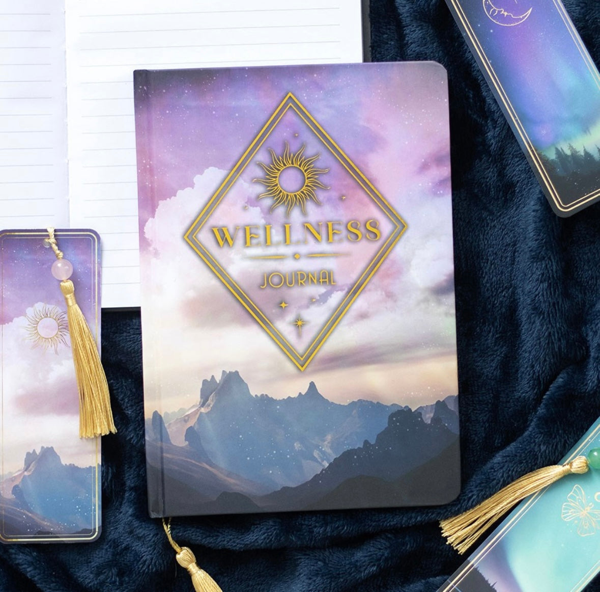 📔 Wellness Journal with Golden Tassel