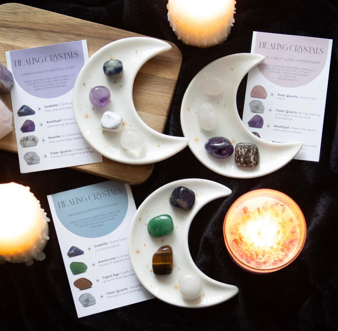 🍀 Prosperity & Success Crystal Healing Gift Set