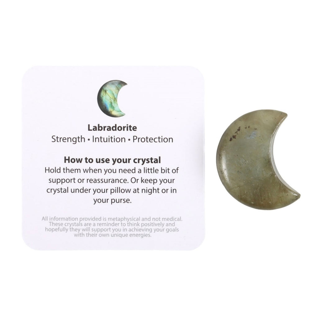 Labradorite Moon Keepsake Gift – Strength, Intuition & Protection
