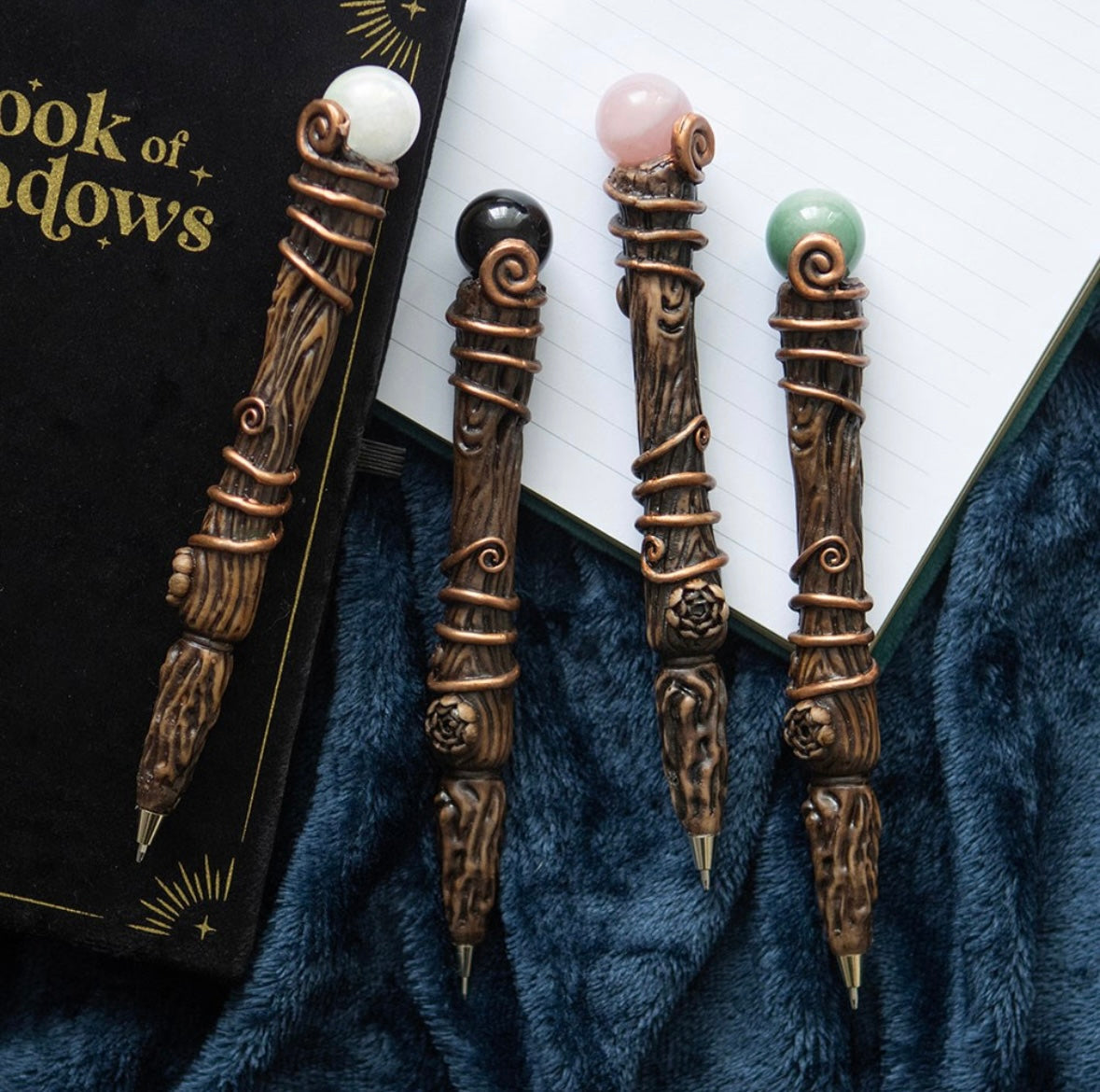 Aura Quartz Energy Clearing Wand Pen