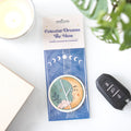 Celestial Moon Car Air Freshener – Vanilla Fragrance