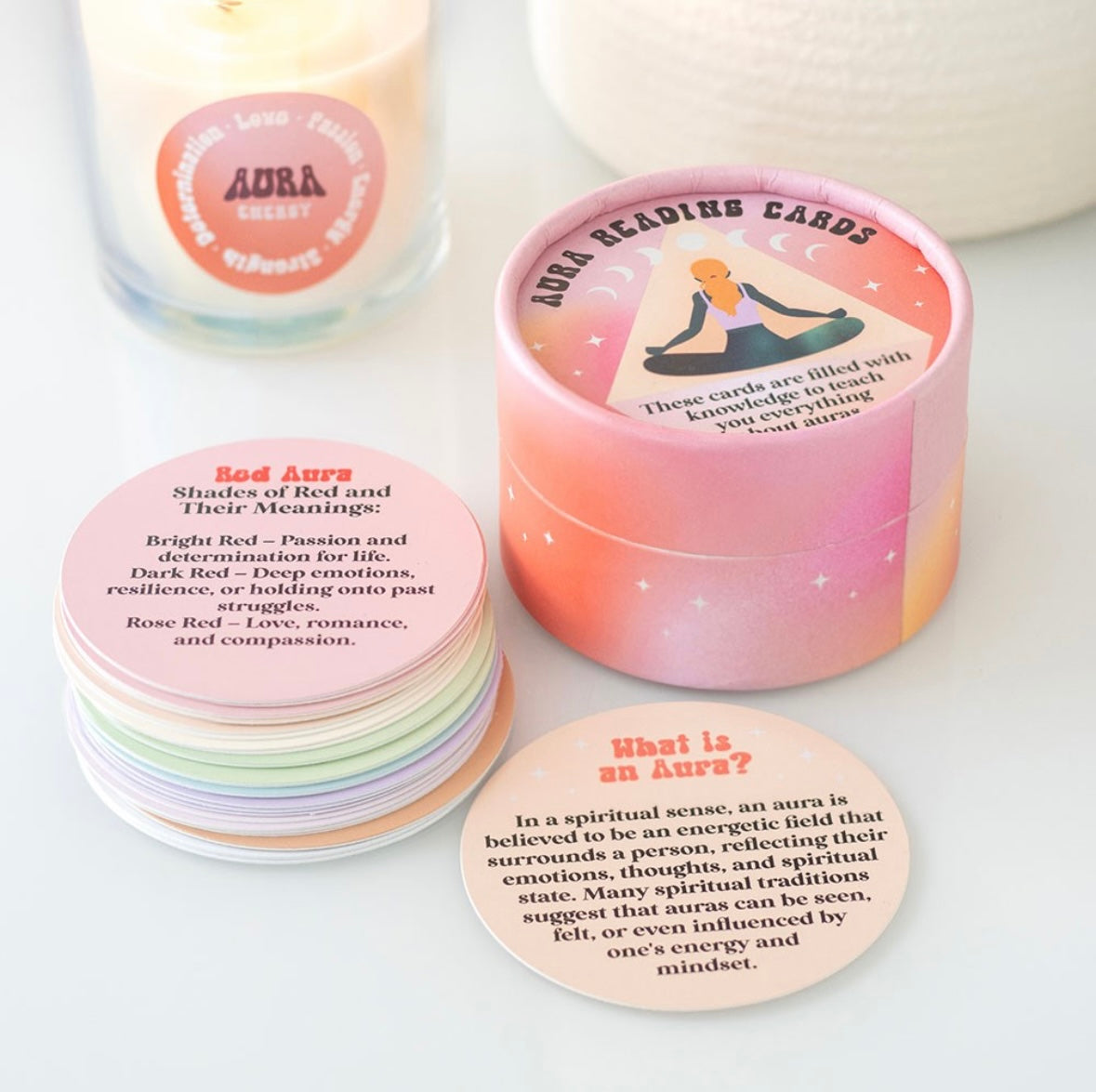 Aura Reading Card Set – 36 Energy Insight Cards