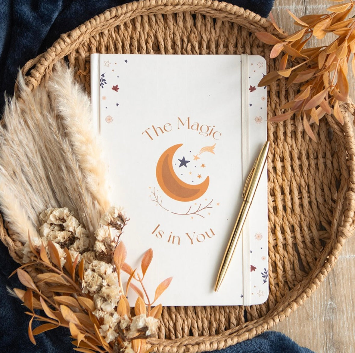 📓 Mystical A5 Notebook – 200 Lined Pages for Writing & Creativity