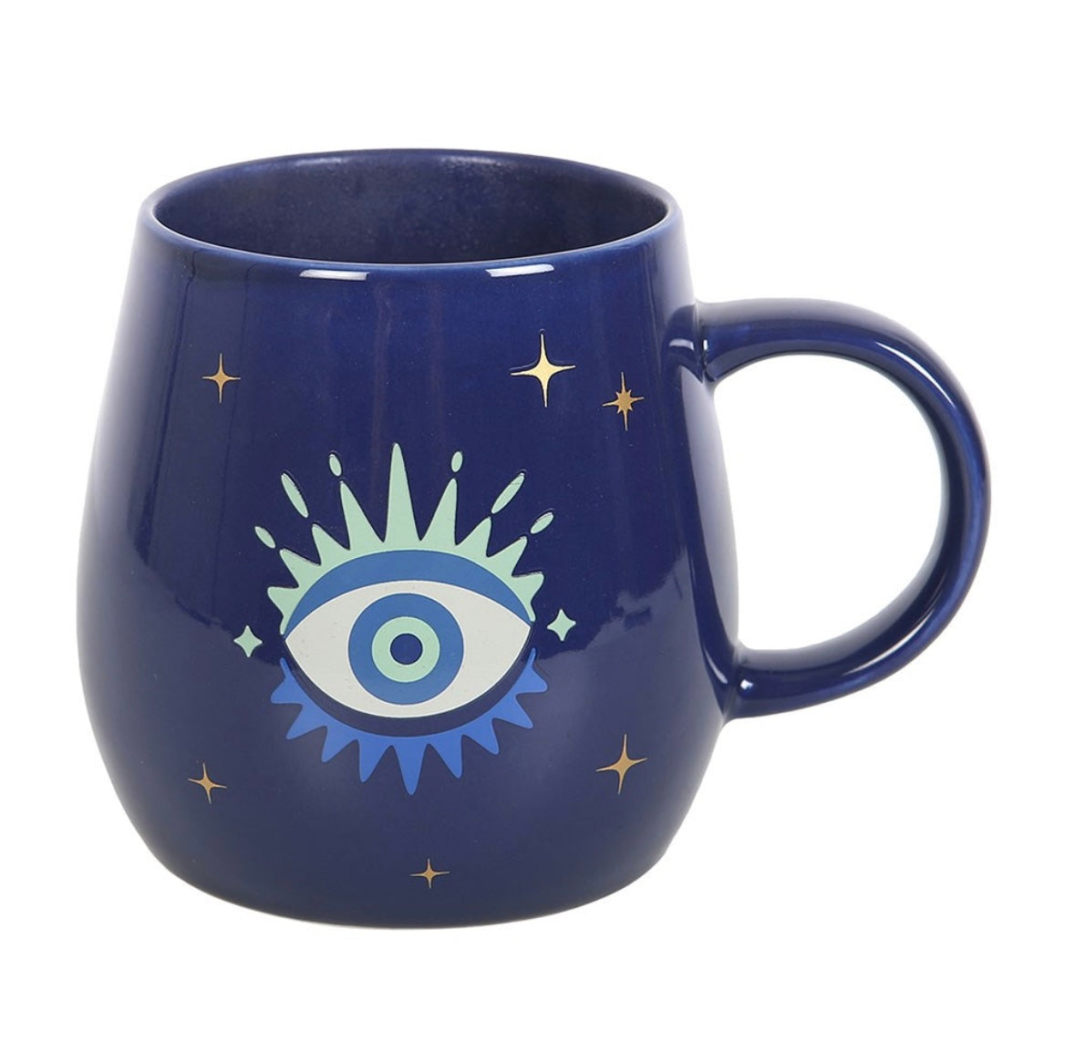 All Seeing Eye Heat-Changing Mug – Protection & Luck