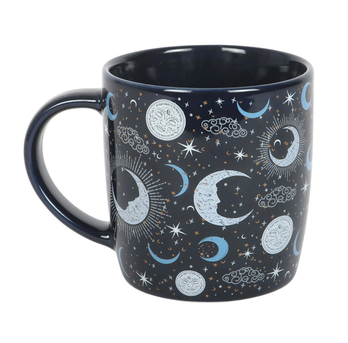 Blue Moon Mug – Sip Under the Stars