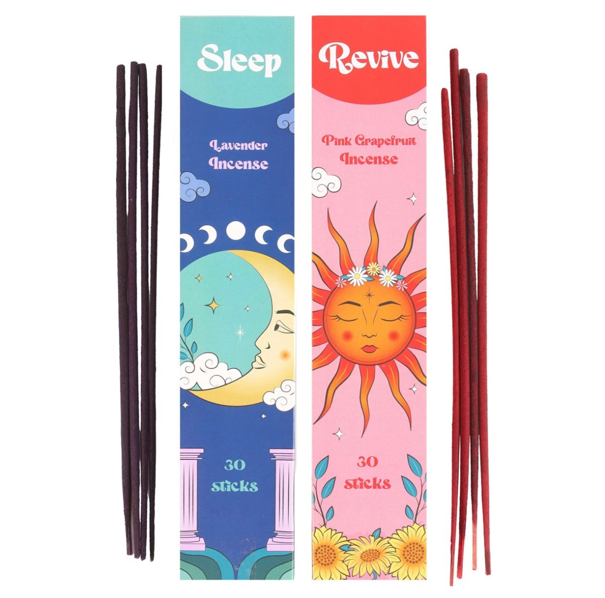 🌌 Celestial Incense Stick Duo – Sleep & Revive (2-Pack)