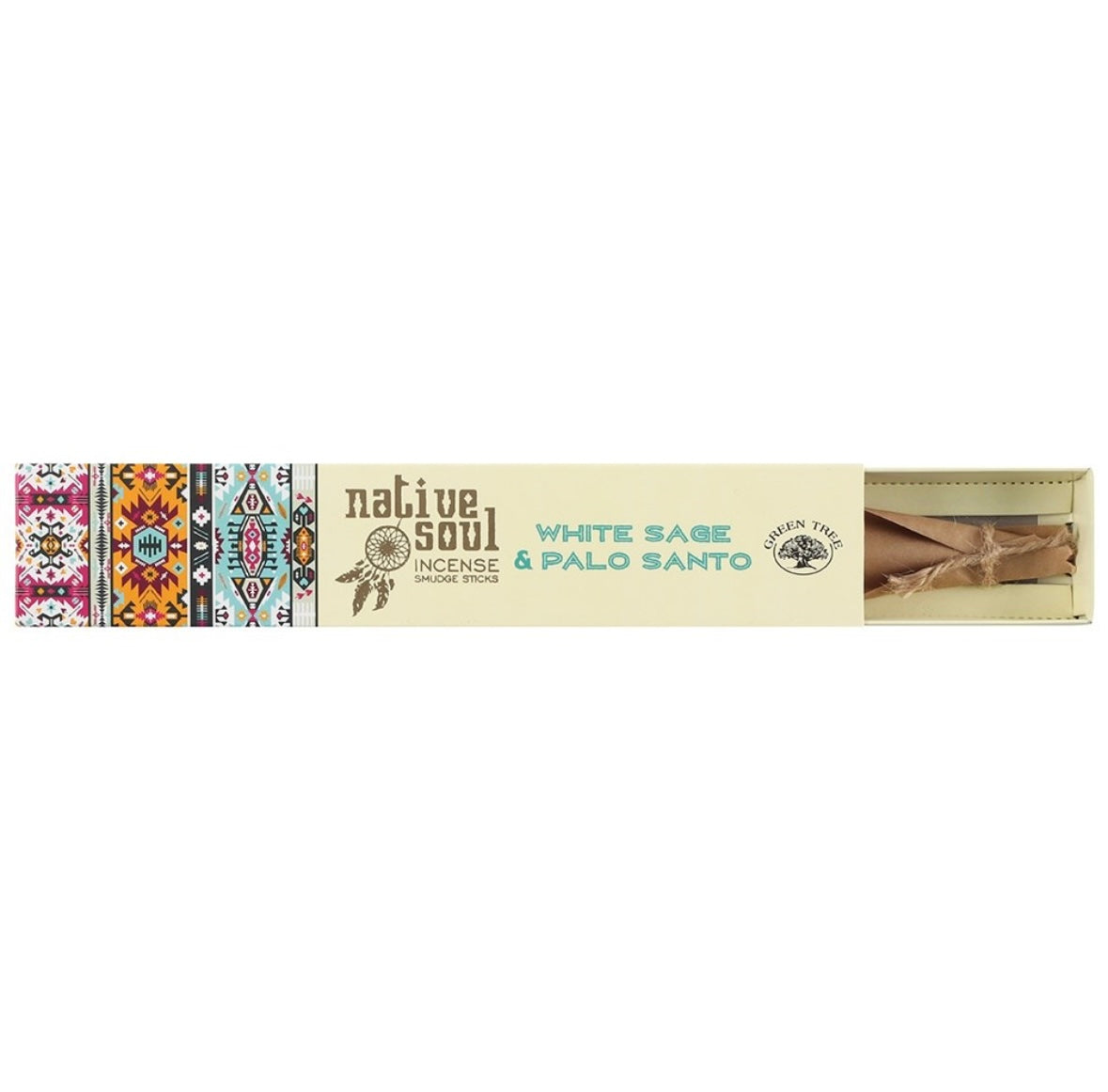 🌿 Native Soul White Sage & Palo Santo – Cleansing Ritual Smudge Sticks