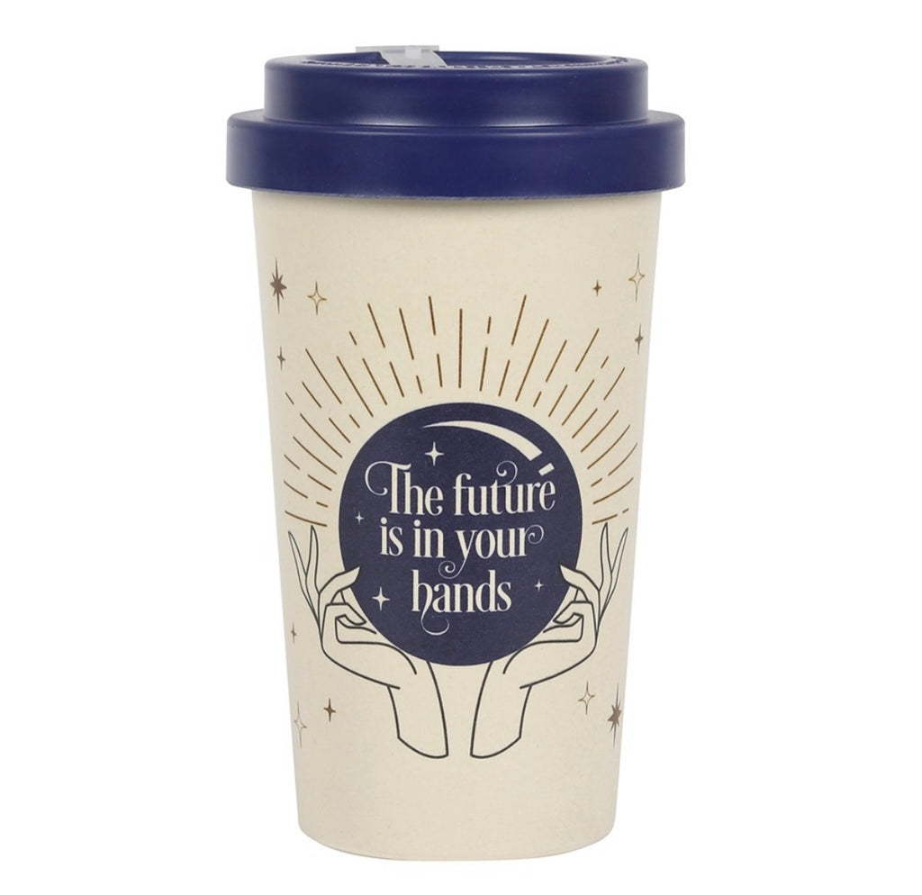 🔮 Fortune Teller Bamboo Travel Mug (400ml)