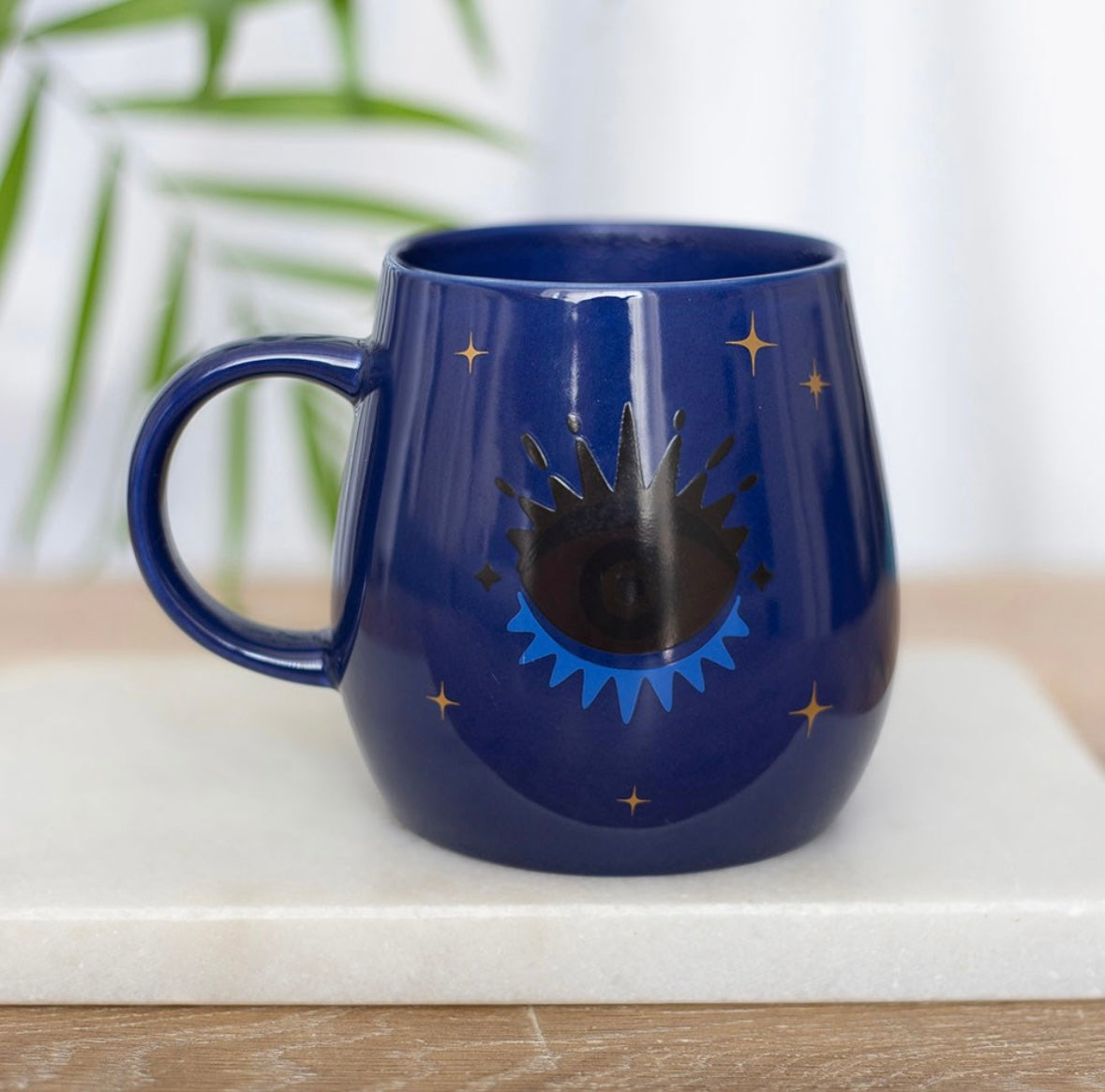 All Seeing Eye Heat-Changing Mug – Protection & Luck