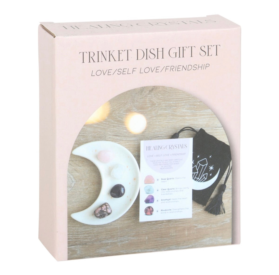 💖 Love & Friendship Crystal Healing Gift Set