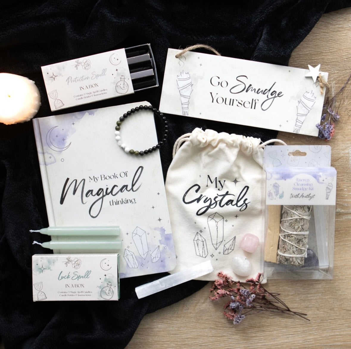 Cotton Drawstring Bag – Keep Your Gems Safe & Magical