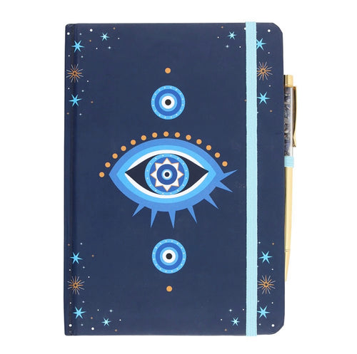 All Seeing Eye A5 Notebook & Crystal Pen