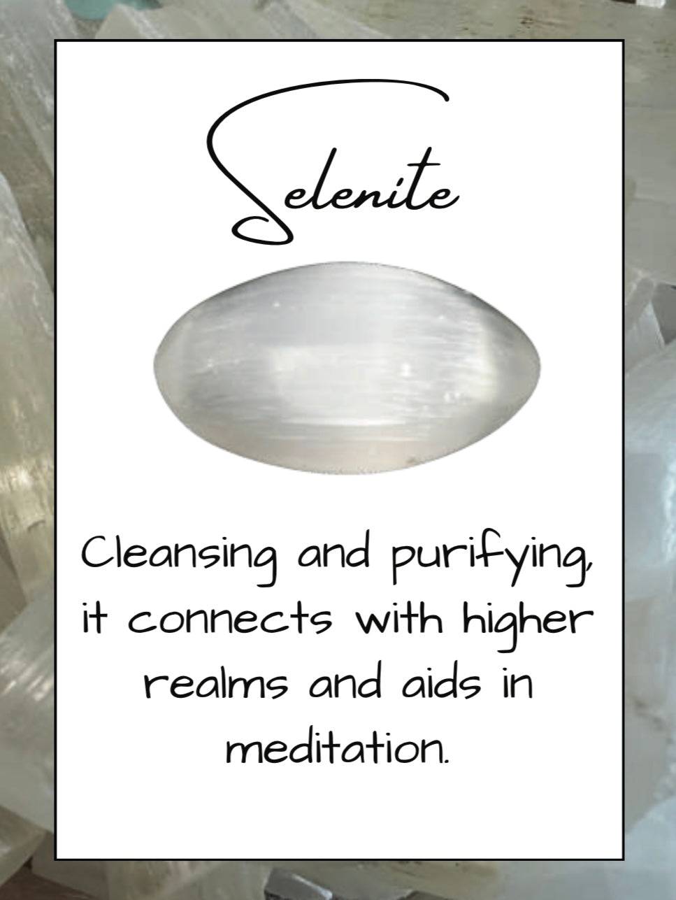 Selenite Heart Carving – 3.5 x 3cm