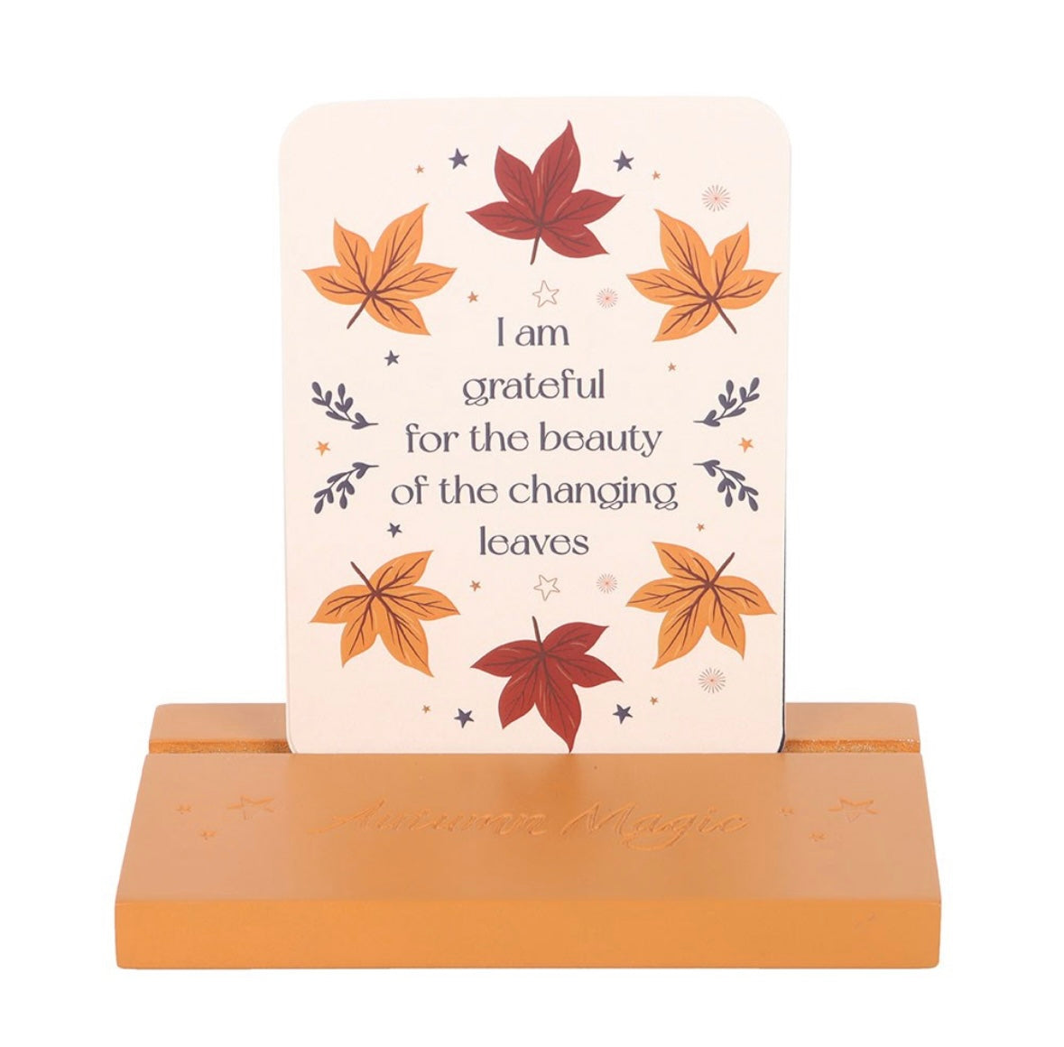 ✨ Affirmation Cards & Wooden Stand – Daily Positivity Set